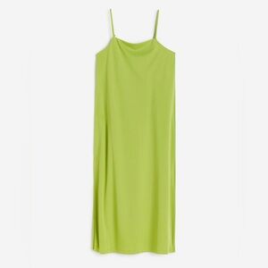 H&M Light Green Neon Dress Size M